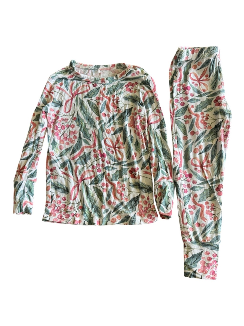 Posh Peanut Christmas girls’ pajamas